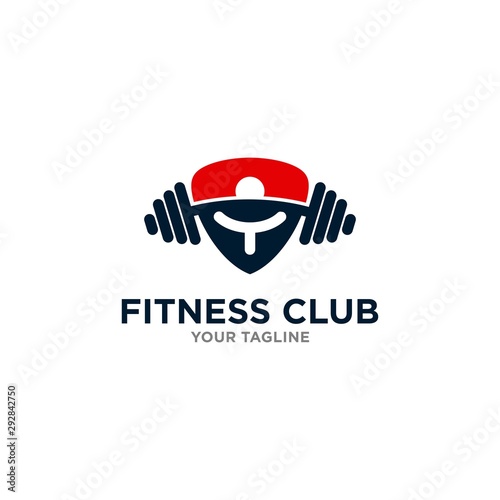Free Download Fitness logo design template health or gym vector image - GFXLoad