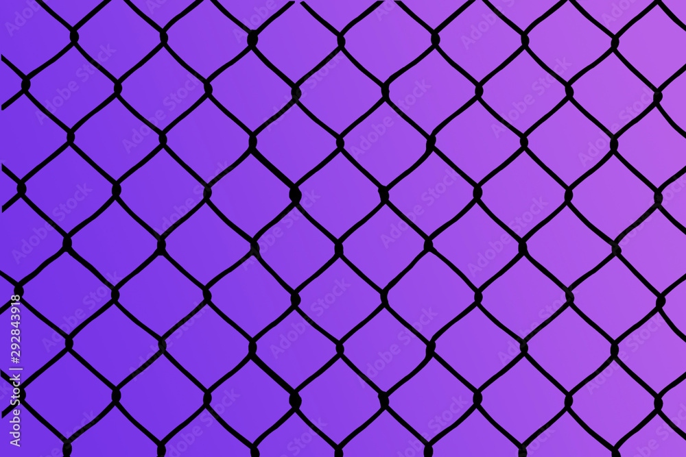 Fototapeta premium purple-pink modern abstract background with black mesh, background for design, close-up, copy space