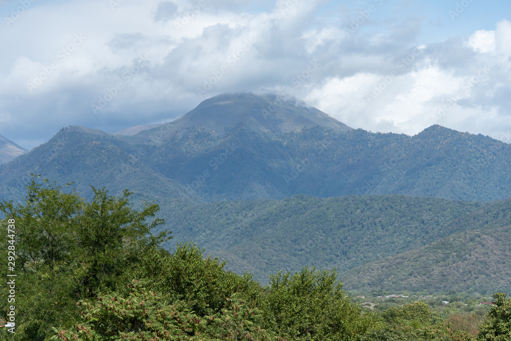 view of mountains