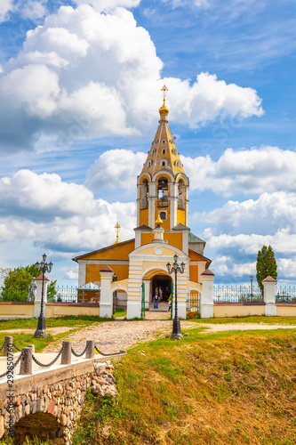 Church of the Nativity of the Virgin. Village Gorodnya, Tver region photo