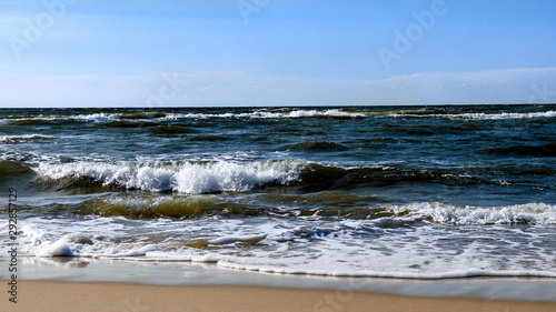 Morze Bałtyk - fale