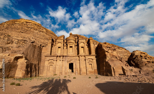 The Monastery in ancient city of Petra