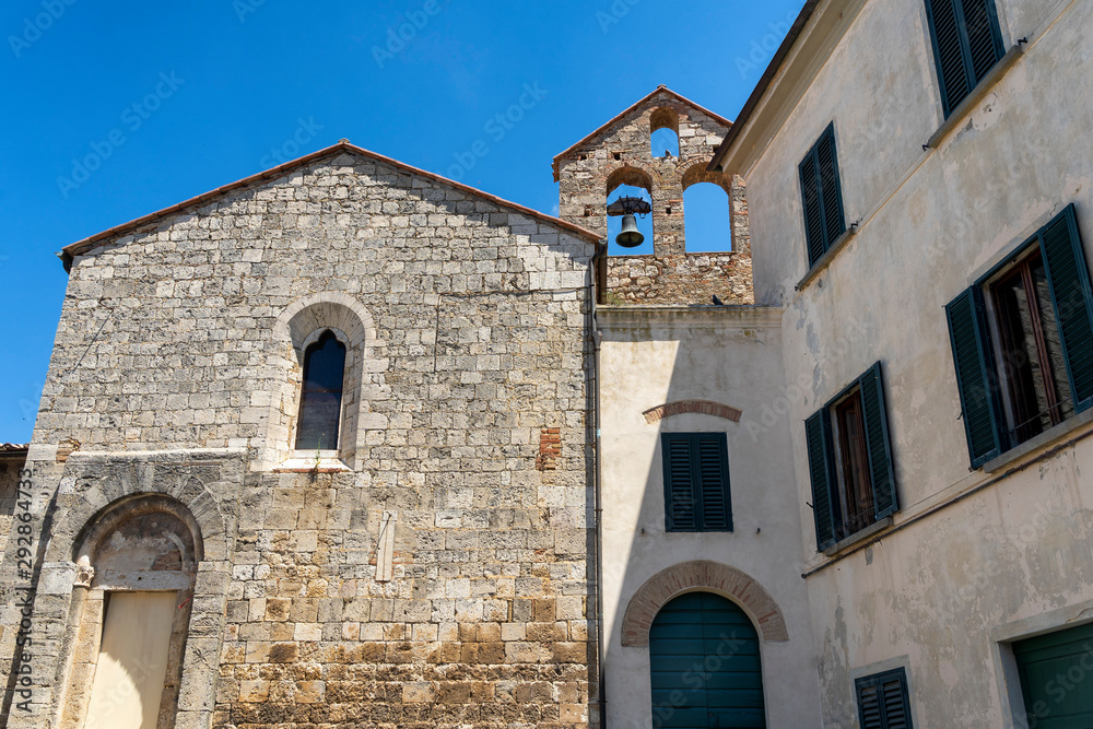 Magliano in Toscana, old village in Maremma, Tuscany