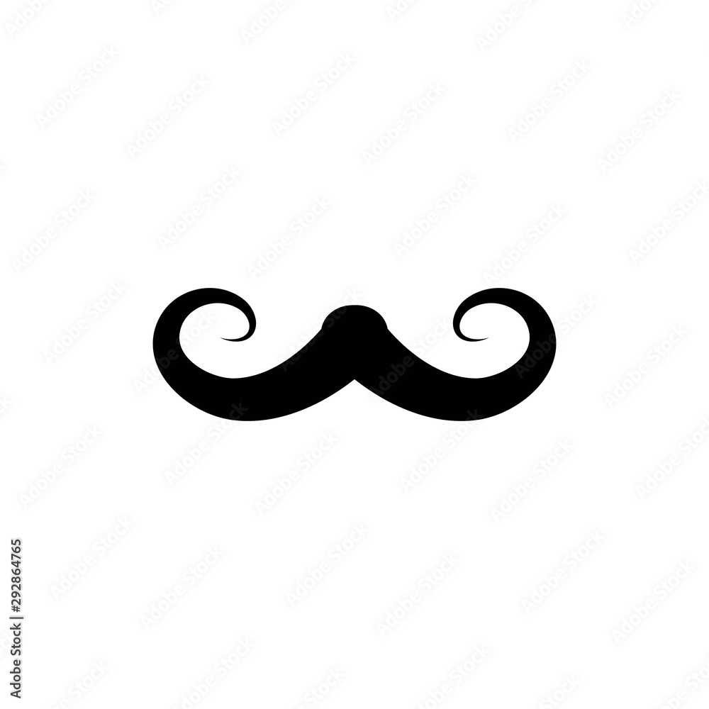 mustache icon template mustache icon template