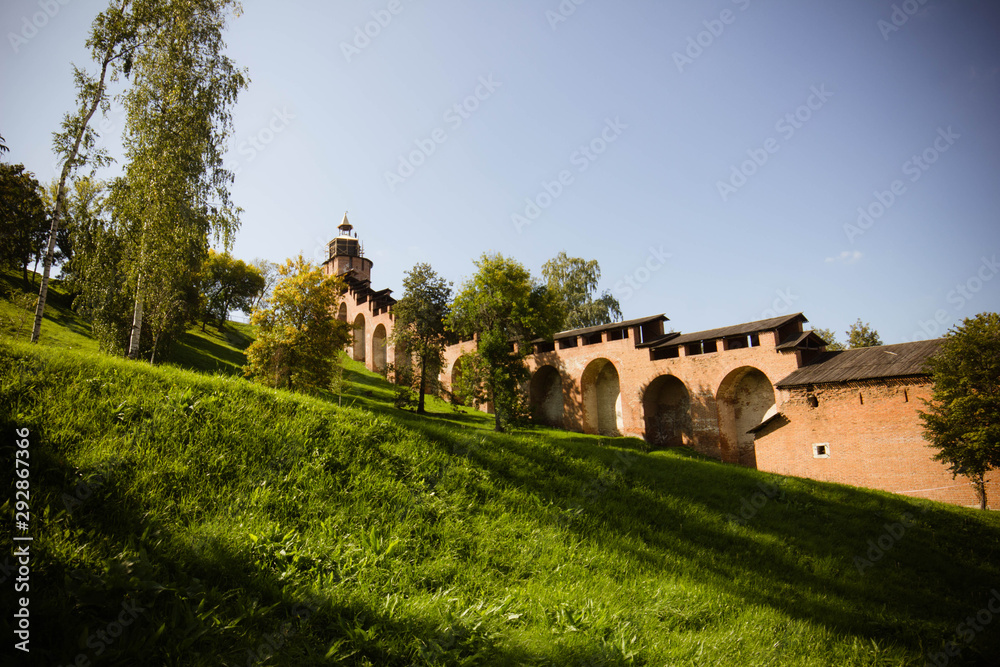 old church in the countryside