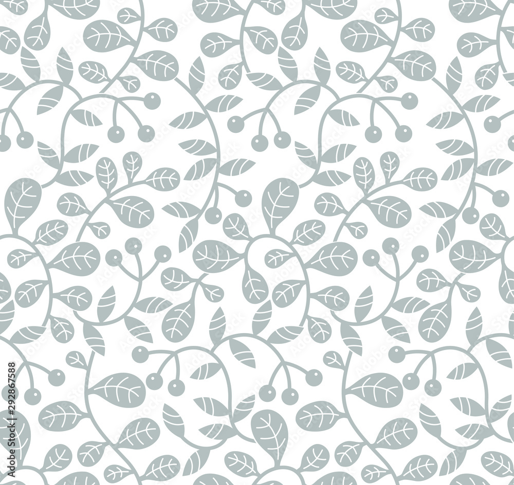 Vector Floral Seamless Pattern Background Vector Floral Seamless Pattern Background