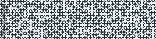 Truchet Random Pattern Generative Tile Art background illustration