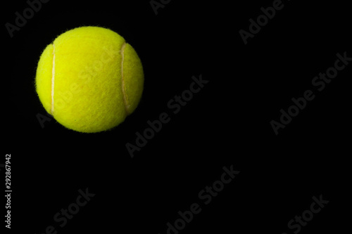 tennis ball on white background © AntonioRamon
