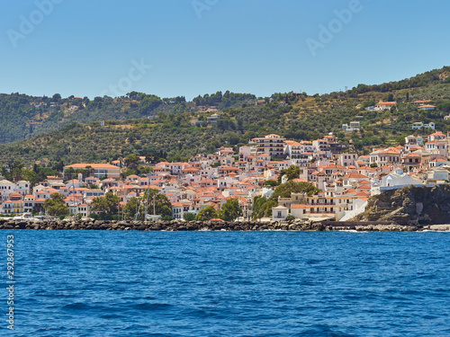 Fototapeta Naklejka Na Ścianę i Meble -  Skopelos town one of the Sporades Island in the Aegean Sea