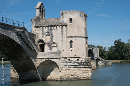 Die Brücke von Avignon, Frankreich