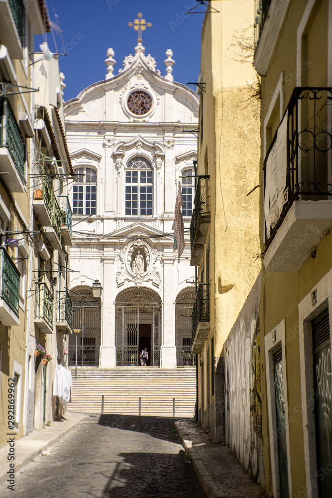 A church in Lisboa