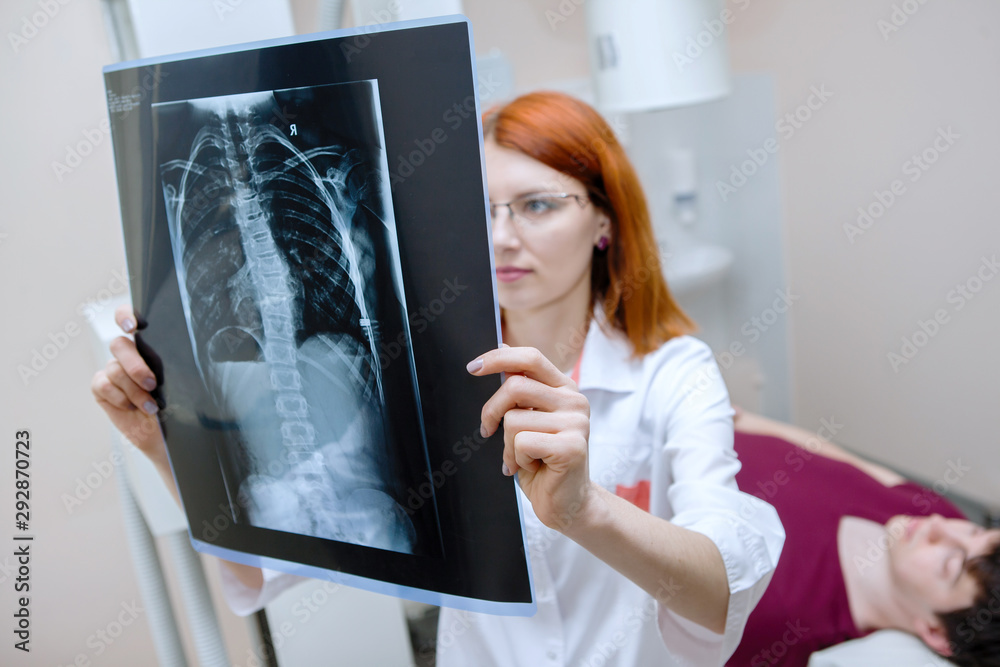 Female doctor radiologists. Female doctor radiologists.