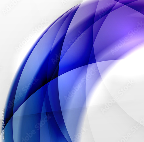 Wave color transparent background design