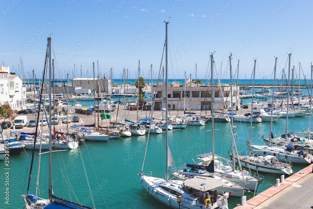 Port of Almerimar, Almería, Abdalucia,Spain.