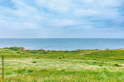 Crimea steppe- landscape park. Kerch peninsula