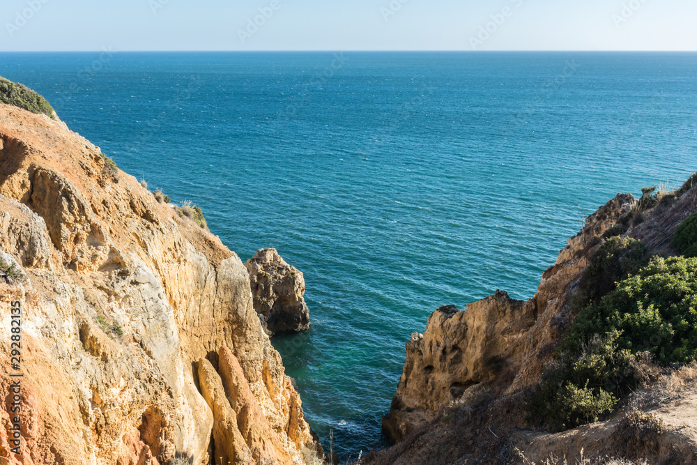 Beautiful cliff Ponta da Piedade (Lagoa, Algarve, Portugal)
