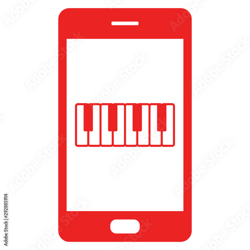 Keyboard und Smartphone