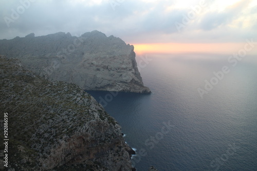 Viewpoint to Cap Formentor, West Coast, Mallorca, Spain photo