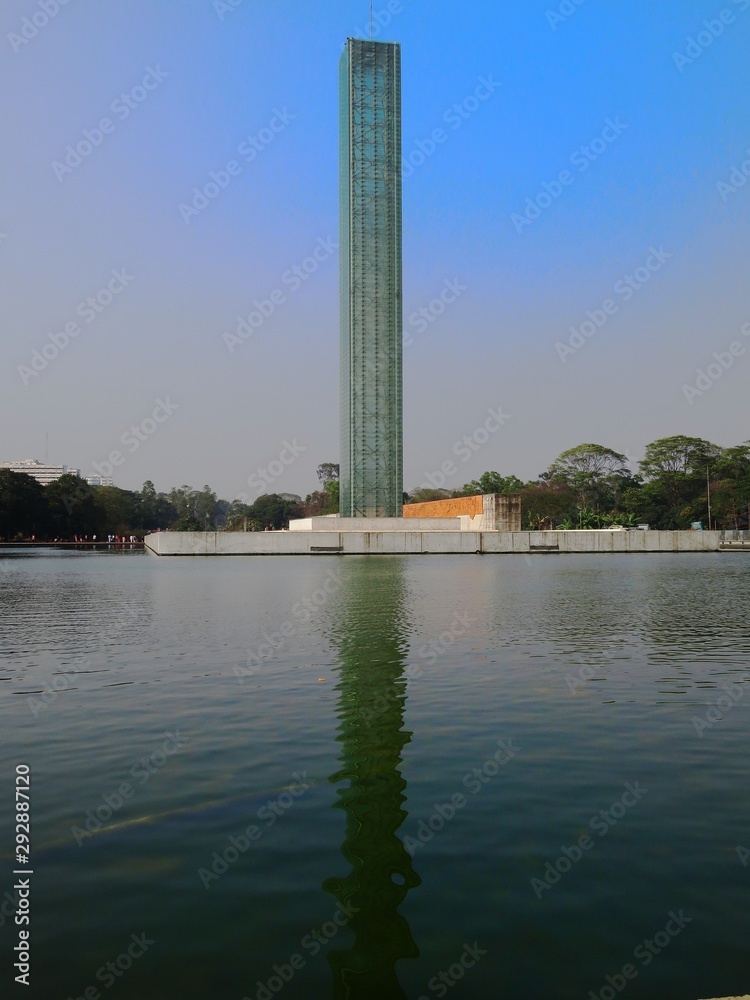 Obraz premium Independence Monument, Dhaka, Bangladesh.