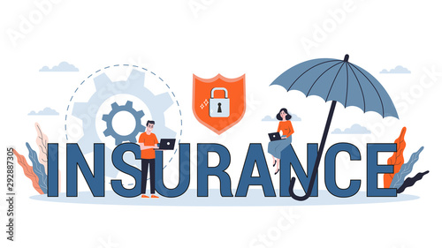 Insurance concept. Idea of security and protection