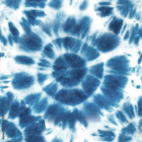Tie dye shibori seamless pattern. Watercolour abstract texture. © Olga