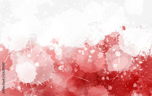 Abstract Poland flag