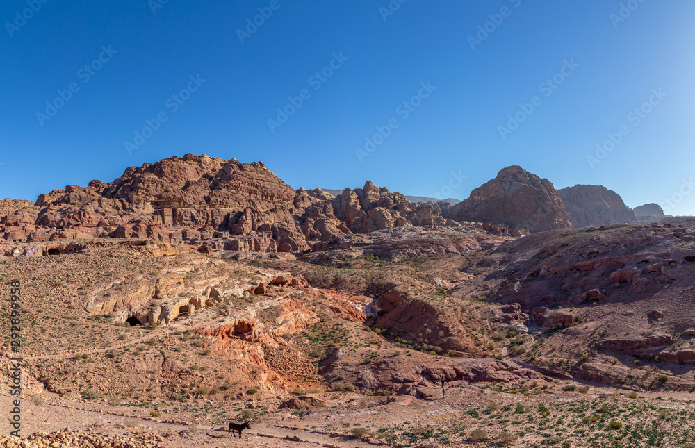 Al Habis fortress (Little Petra). Petra, Jordan. Petra is the main attraction of Jordan. Petra is included in the UNESCO heritage list. Al Habis fortress (Little Petra). Petra, Jordan. Petra is the main attraction of Jordan. Petra is included in the UNESCO heritage list.