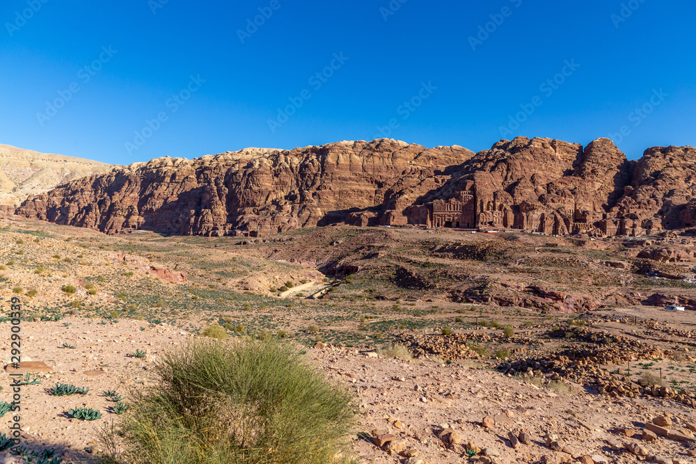 Al Habis fortress (Little Petra). Petra, Jordan. Petra is the main attraction of Jordan. Petra is included in the UNESCO heritage list. Al Habis fortress (Little Petra). Petra, Jordan. Petra is the main attraction of Jordan. Petra is included in the UNESCO heritage list.