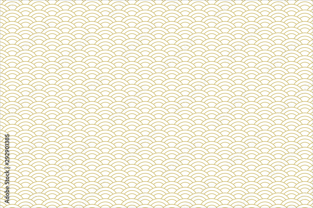 Fototapeta premium japanese gold sun pattern 