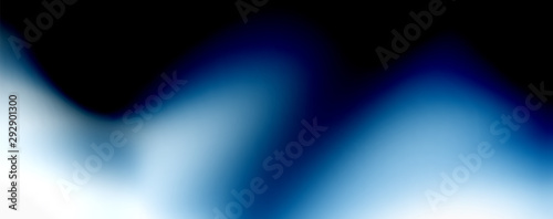 Abstract Vector Colorful Background with Blurred Wave. Dynamic Flow Shape