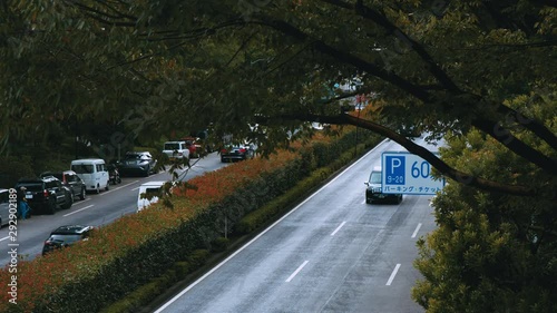 道路のタイムラプス