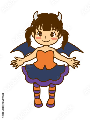 ハロウィーン　仮装　悪魔