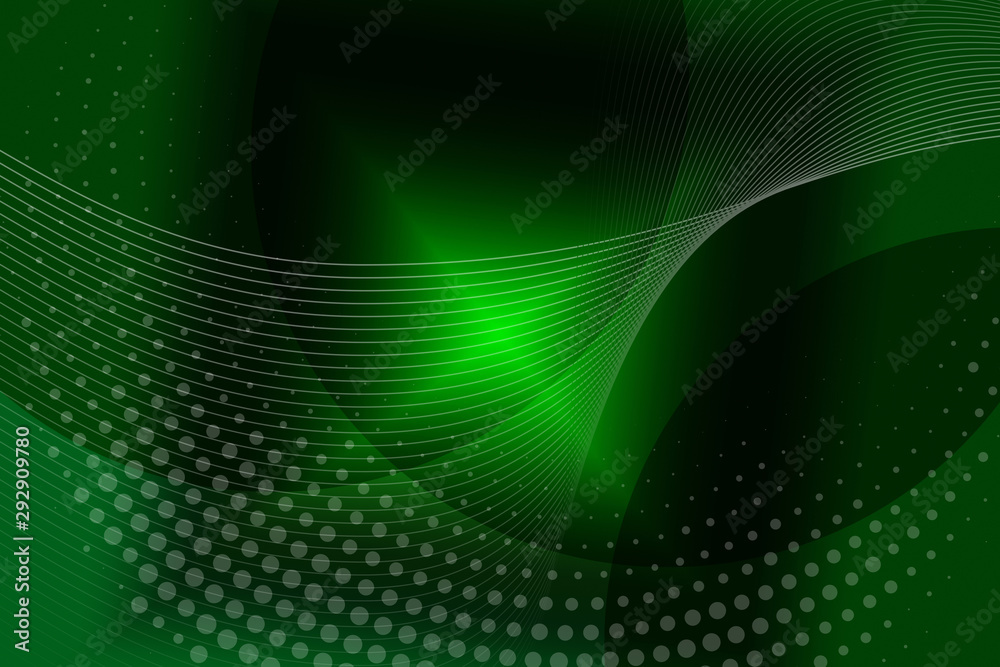 Fototapeta premium abstract, blue, design, light, wallpaper, pattern, illustration, green, wave, backdrop, graphic, digital, technology, curve, texture, motion, space, web, black, energy, art, waves, futuristic, line
