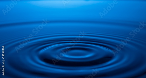 Water surface with waves Caused by the impact of water droplets. The rings of water background. blurred,soft focus,motionblur