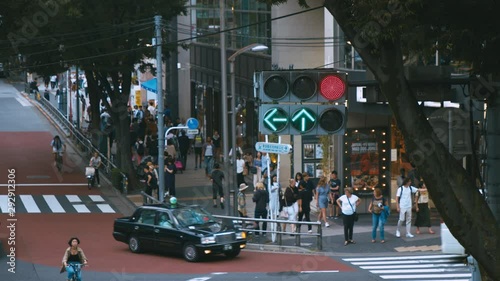 道路のタイムラプス
