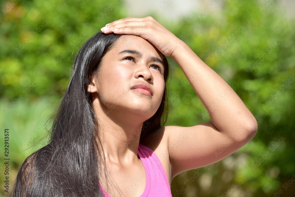 A Female Youngster And Memory Loss A Female Youngster And Memory Loss