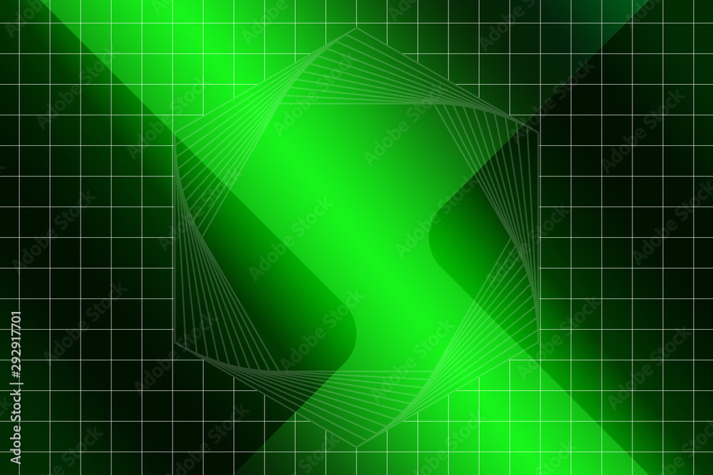 Obraz premium abstract, green, technology, pattern, blue, light, wallpaper, design, business, futuristic, texture, illustration, digital, art, web, concept, line, backdrop, shape, internet, graphic, square