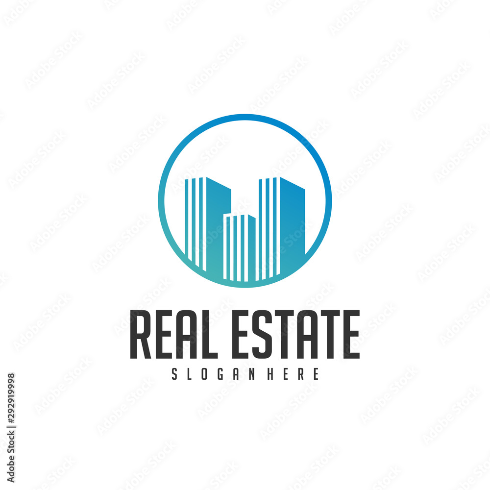 Building Idea logo template, Modern City logo designs concept, Real Estate logo Vector Illustration Building Idea logo template, Modern City logo designs concept, Real Estate logo Vector Illustration