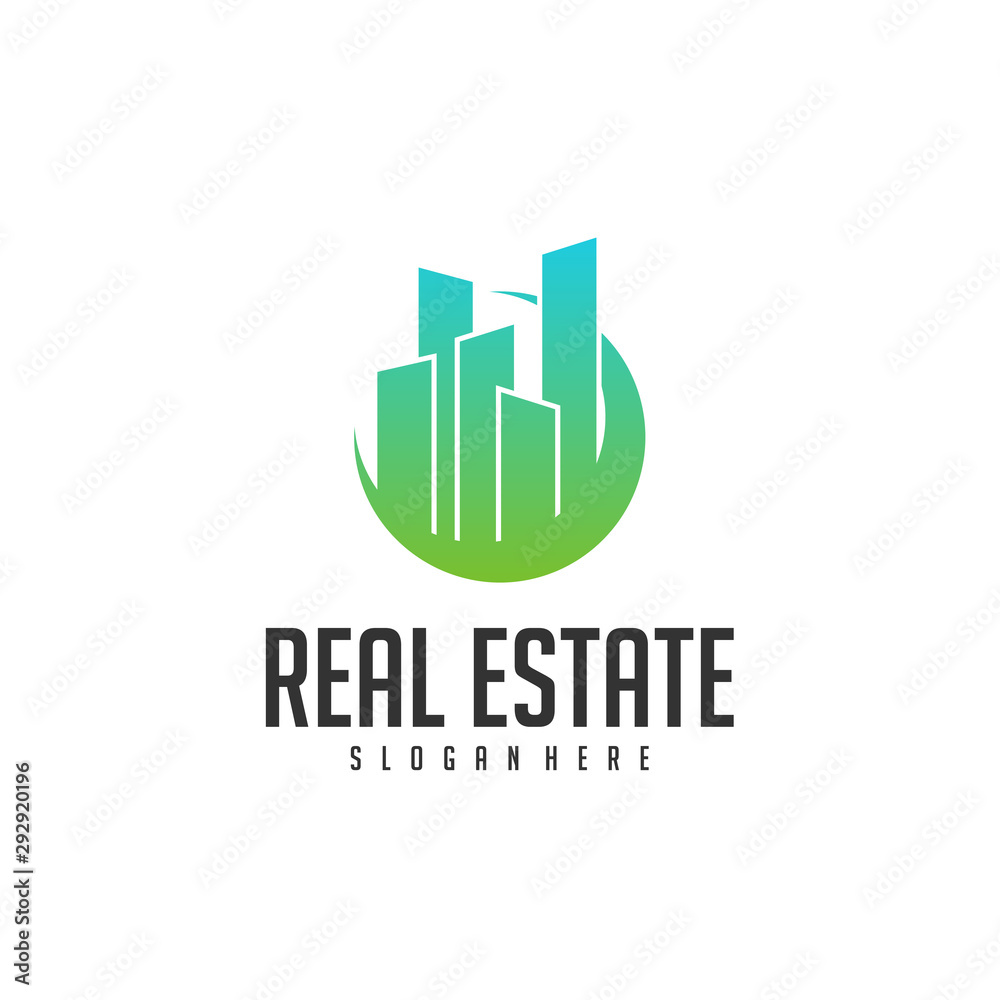 Building Idea logo template, Modern City logo designs concept, Real Estate logo Vector Illustration Building Idea logo template, Modern City logo designs concept, Real Estate logo Vector Illustration