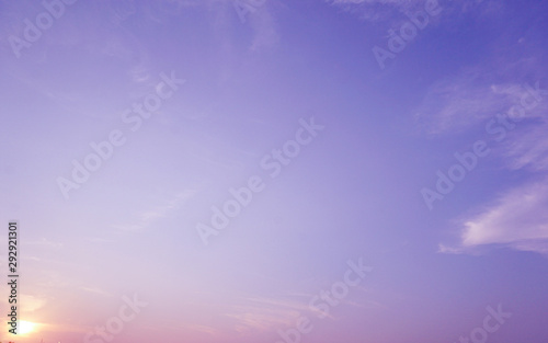  Twilight sky and cloud at morning background image