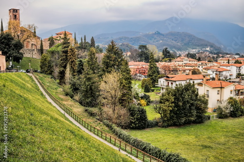 panorama von bassano del grappa, italien photo