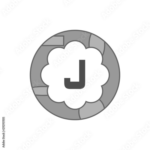 Initial Letter Logo J Template Vector Design