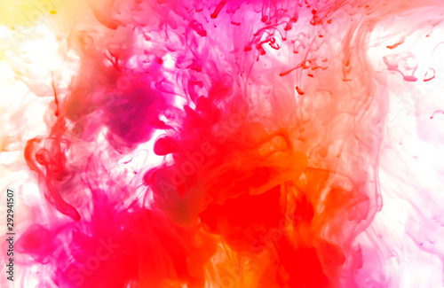 Abstract background ink and...
