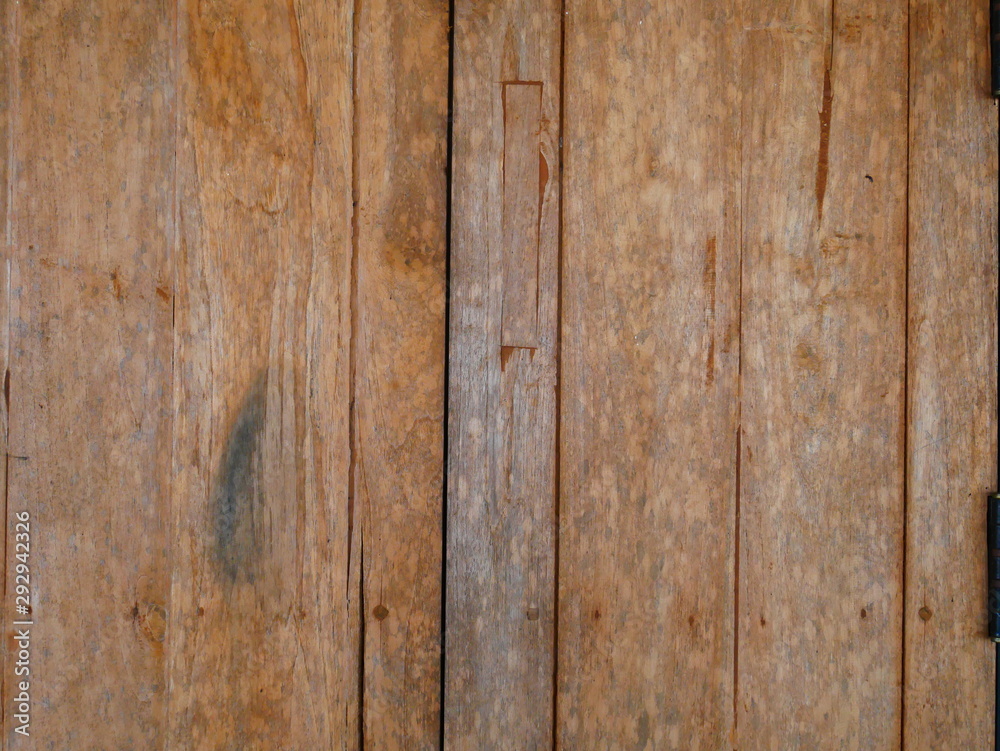 old wooden wall background, dirty wood floor