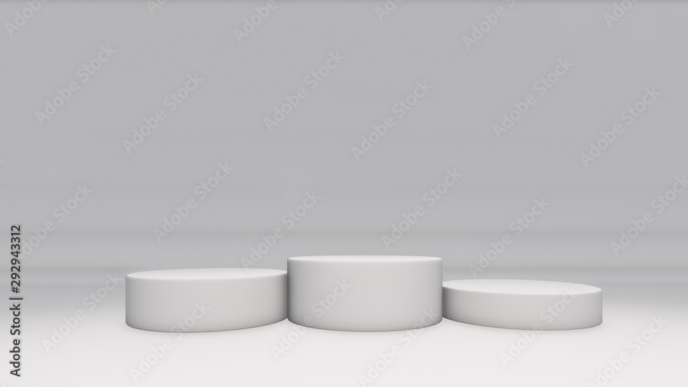 Platform honoring the top three 3D Illustration Platform honoring the top three 3D Illustration