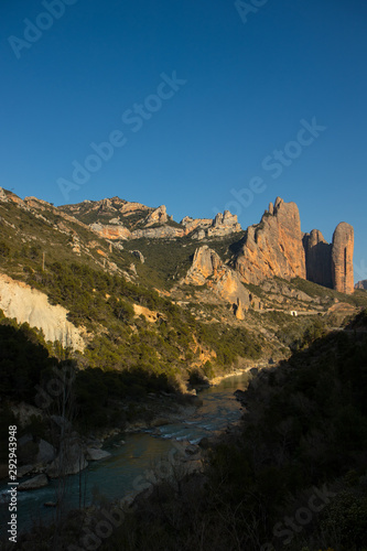 river in natural environment