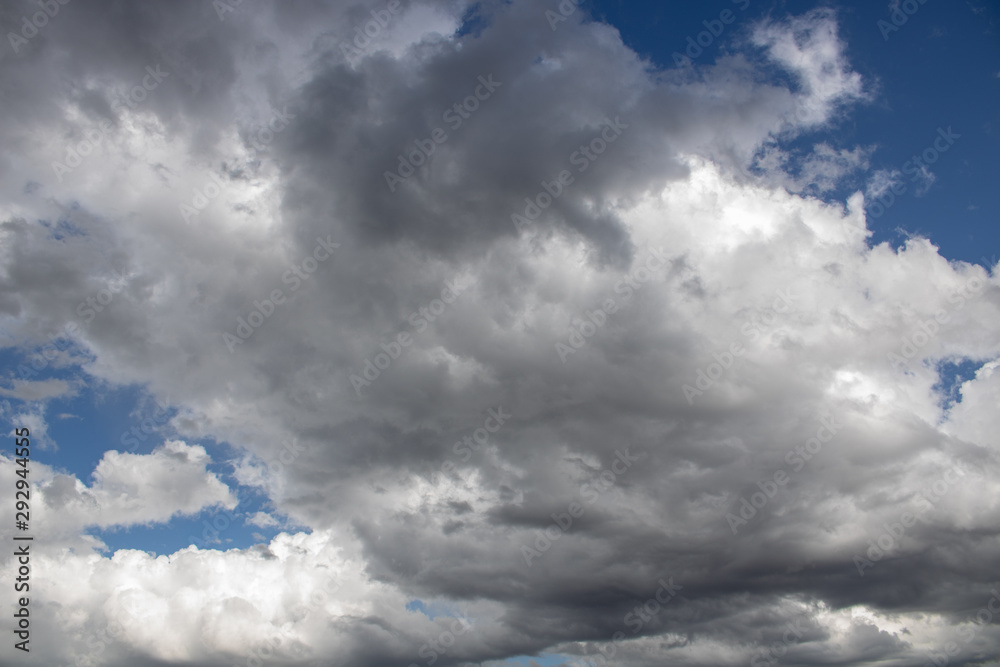 Obraz premium blue sky with clouds