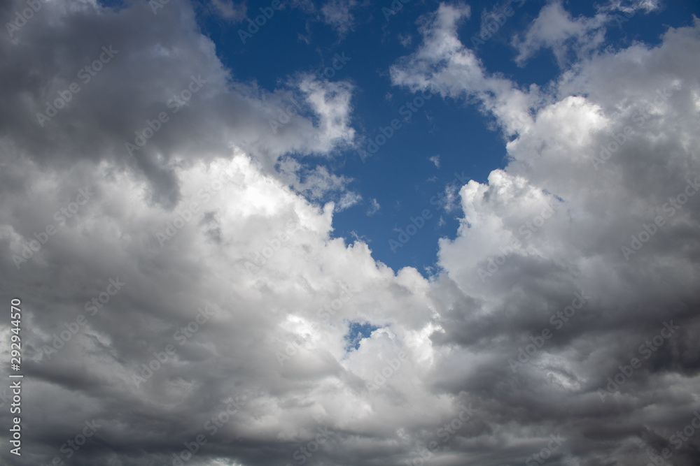 Fototapeta premium blue sky with clouds