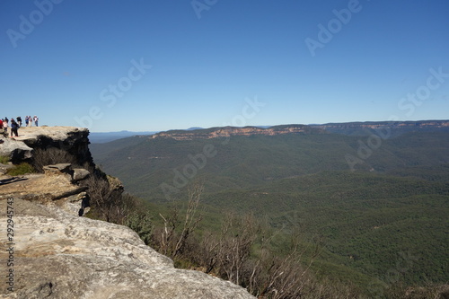 Lincoln's Rock Blue Mountain National Park Australia © Jeffrey