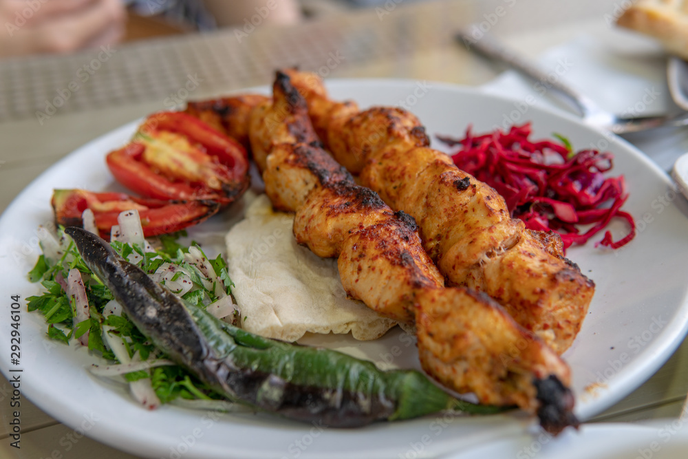 Chicken Kebab in Turkey
